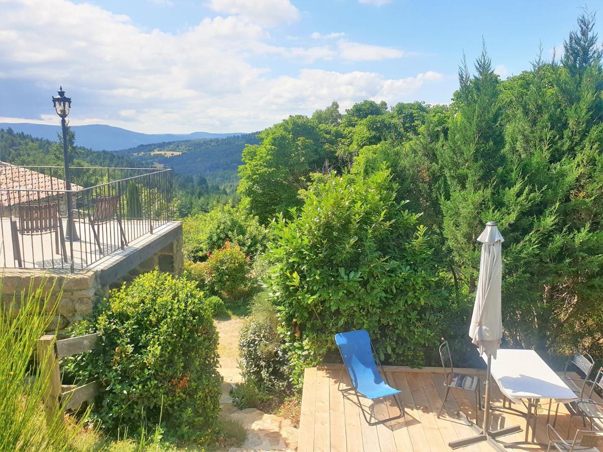 Le Petit Rias Gîte Soleil Saint Maurice en Chalencon Extérieur photo